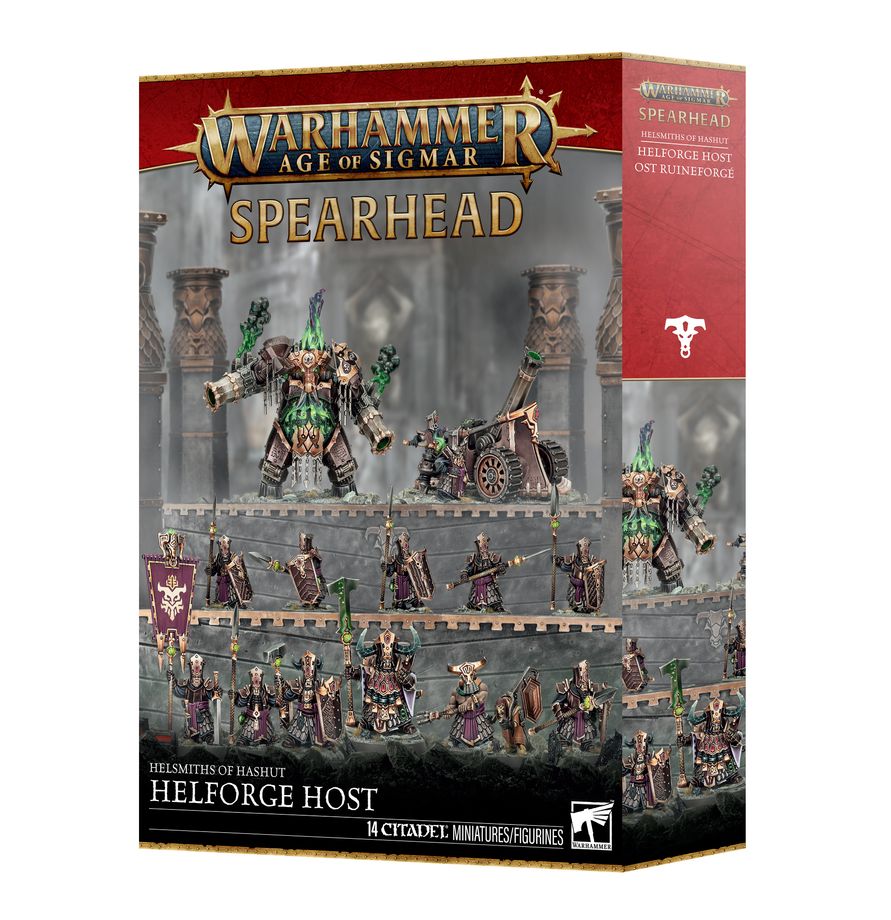 Warhammer Age of Sigmar Helsmiths of Hashut: Spearhead - Helforge Host