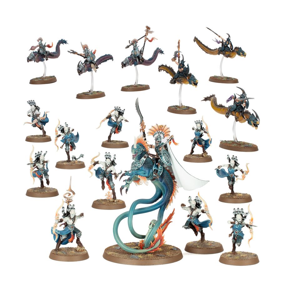 Warhammer Age of Sigmar Idoneth Deepkin: Spearhead - Akhelian Tide Guard