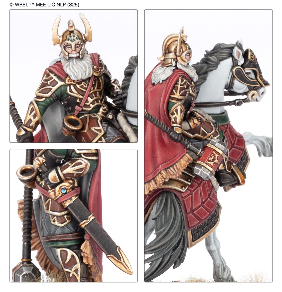 Middle-earth Strategy Battle Game: Rohirrim Helm Hammerhand, King of Rohan