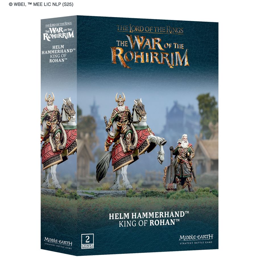 Middle-earth Strategy Battle Game: Rohirrim Helm Hammerhand, King of Rohan