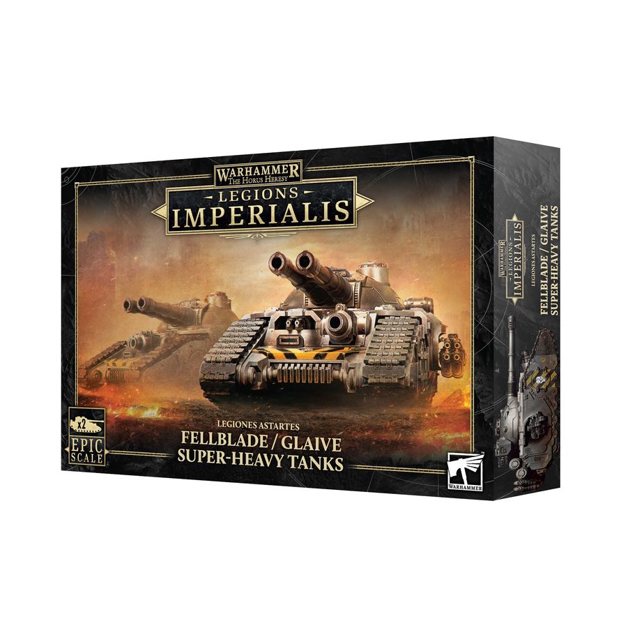 Warhammer 40K Horus Heresy Legions Imperialis: Fellblade Super-heavy Tanks