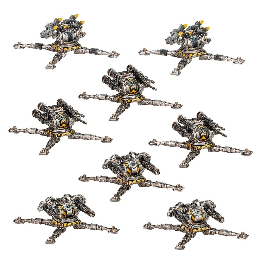 Warhammer 40K Horus Heresy Legions Imperialis: Araknae Weapons Platform Batteries