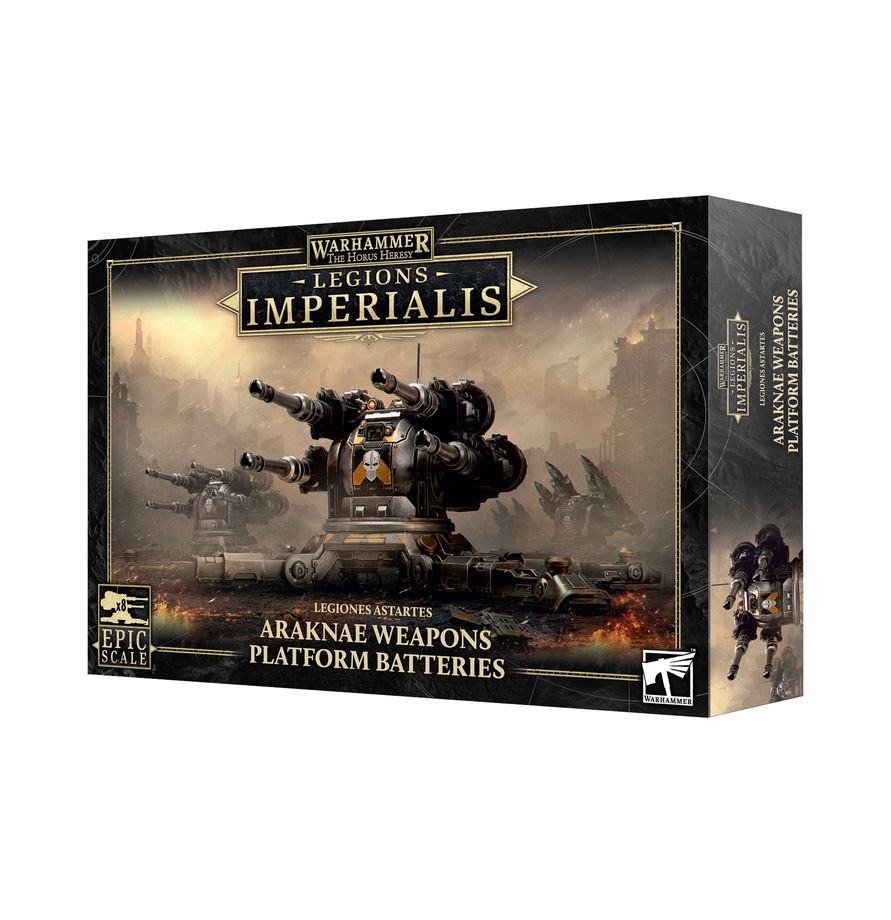 Warhammer 40K Horus Heresy Legions Imperialis: Araknae Weapons Platform Batteries