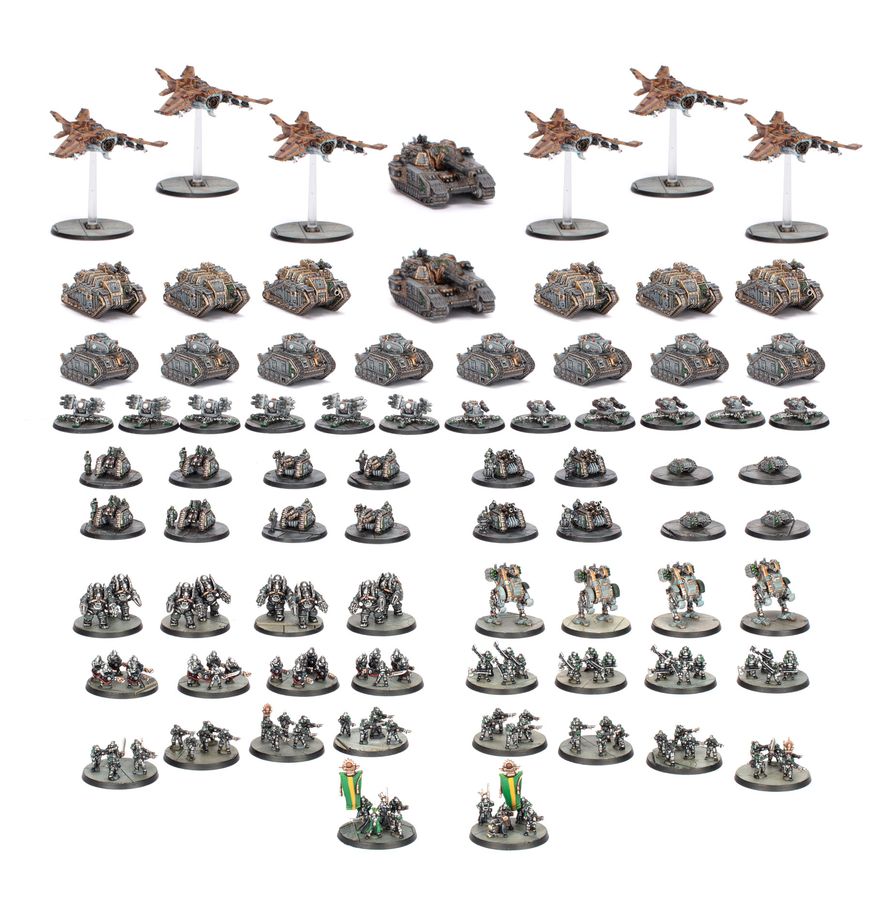 Warhammer 40K Horus Heresy Solar Auxilia: Combined Arms Battle Group