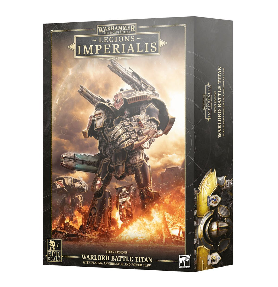 Warhammer Horus Heresy Legions Imperialis: Warlord Titan With Plasma Annihilator