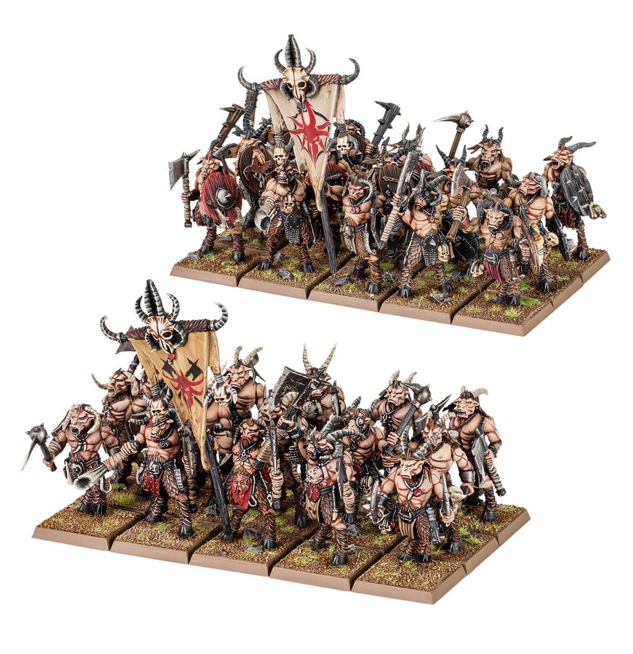 Warhammer The Old World: Beastmen Brayherds: Gor Herd