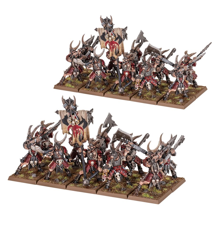 Warhammer The Old World: Beastmen Brayherds: Bestigor Herd