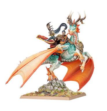 Warhammer The Old World Grand Cathay: Shugengan Lord on Great Spirit Longma