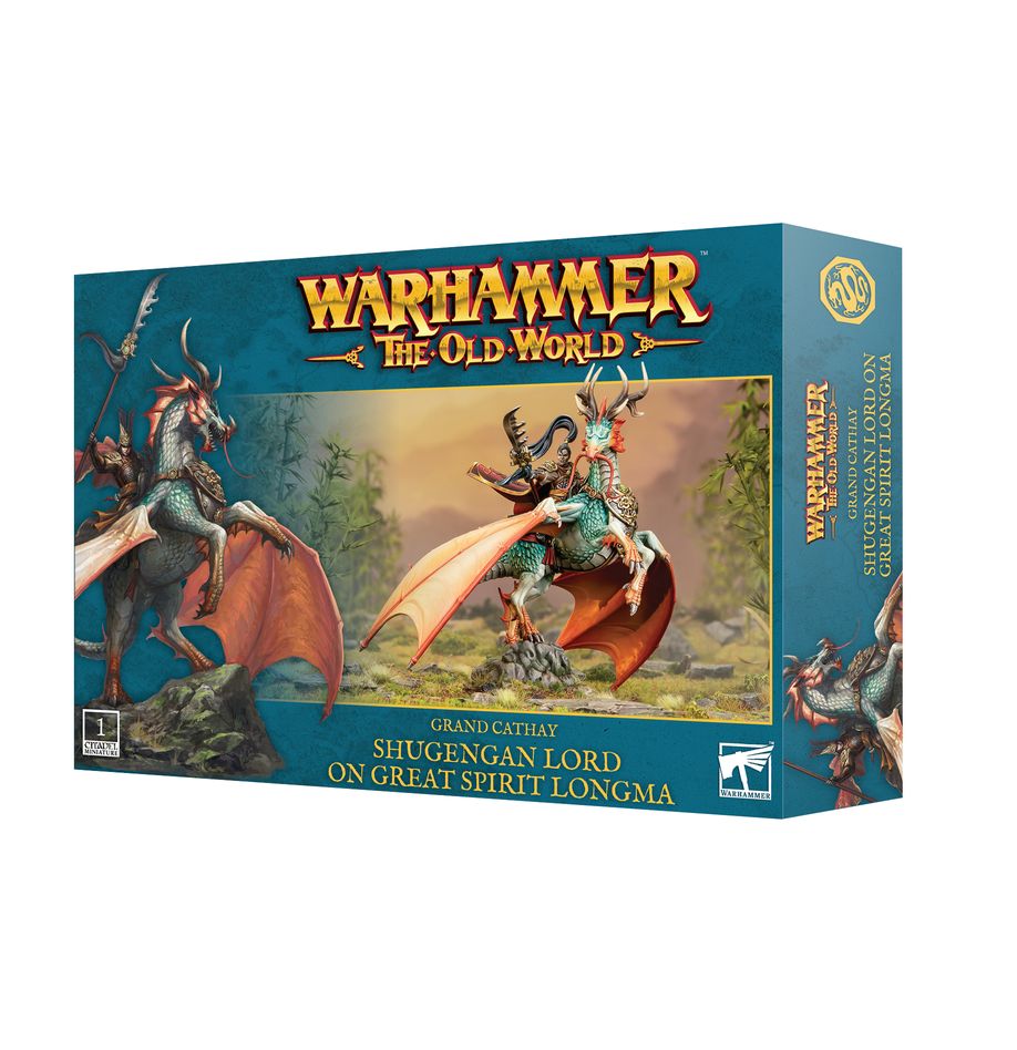 Warhammer The Old World Grand Cathay: Shugengan Lord on Great Spirit Longma