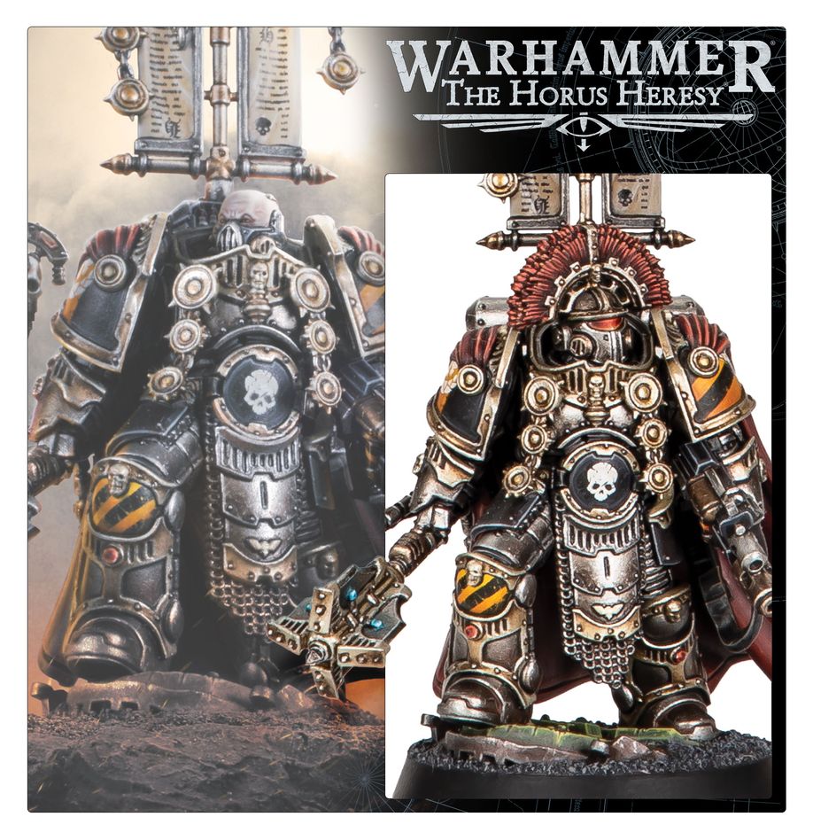 Warhammer Horus Heresy Legions Astartes: Centurion with Power Maul