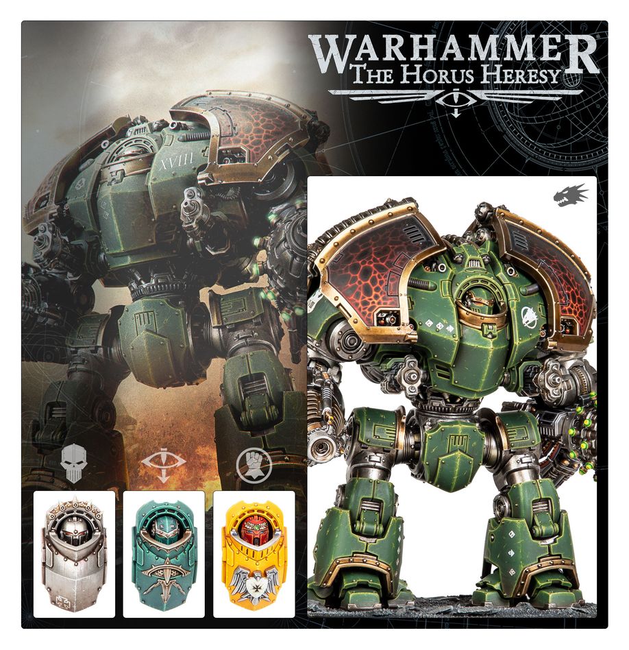 Warhammer Horus Heresy Legions Astartes: Saturnine Siege Dreadnought Ophion