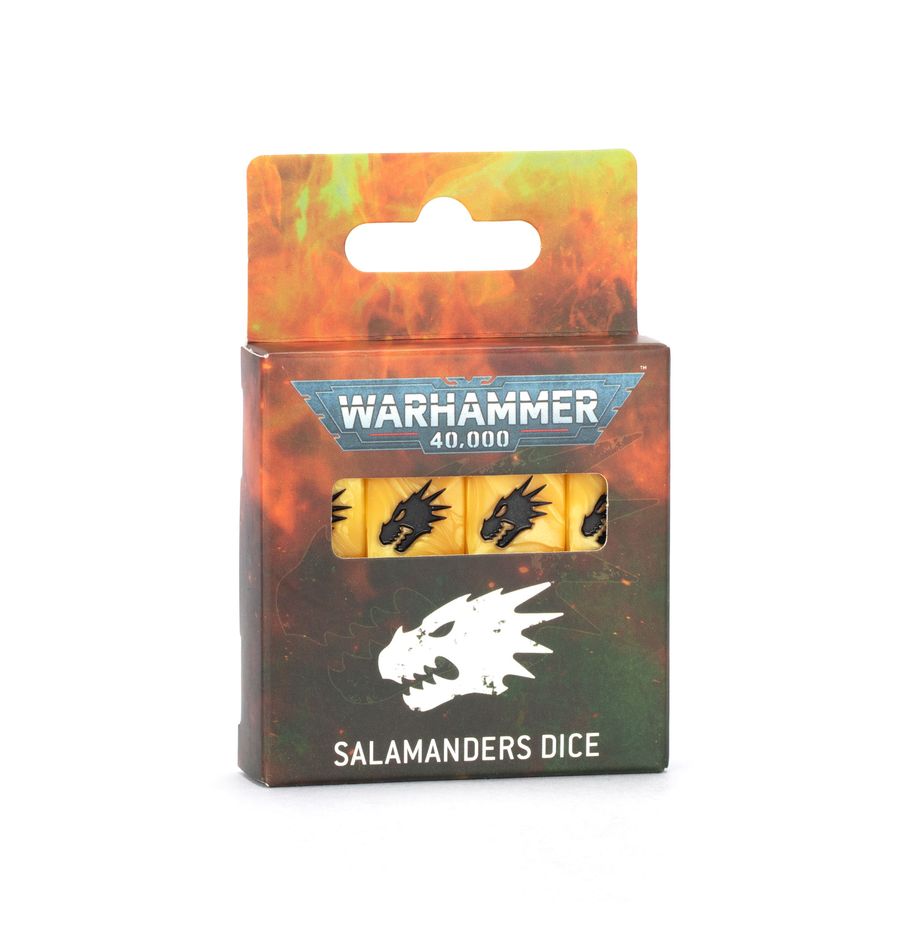 Warhammer 40K Salamanders: Dice