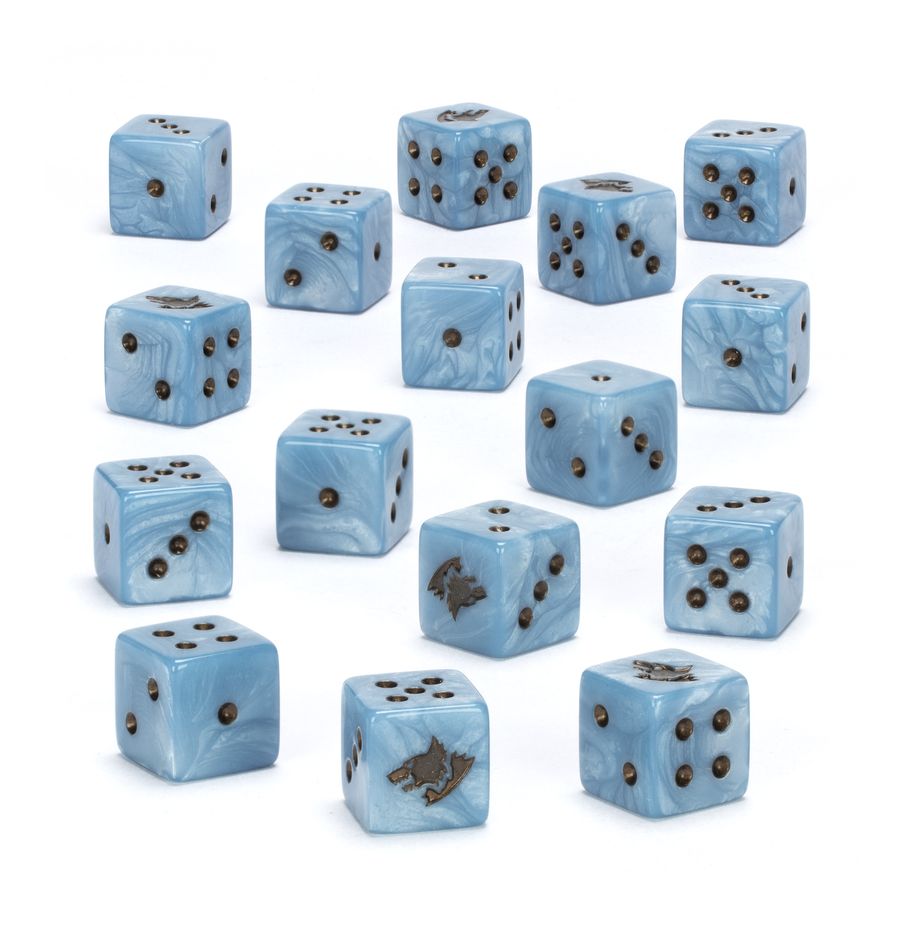 Warhammer 40K Space Wolves:  Dice