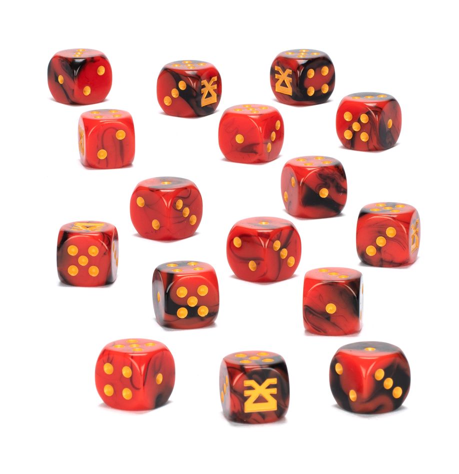 Warhammer Age of Sigmar Blades of Khorne: Dice Set