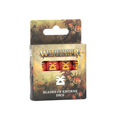 Warhammer Age of Sigmar Blades of Khorne: Dice Set