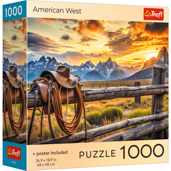 Puzzle Trefl: 1000 piece America West