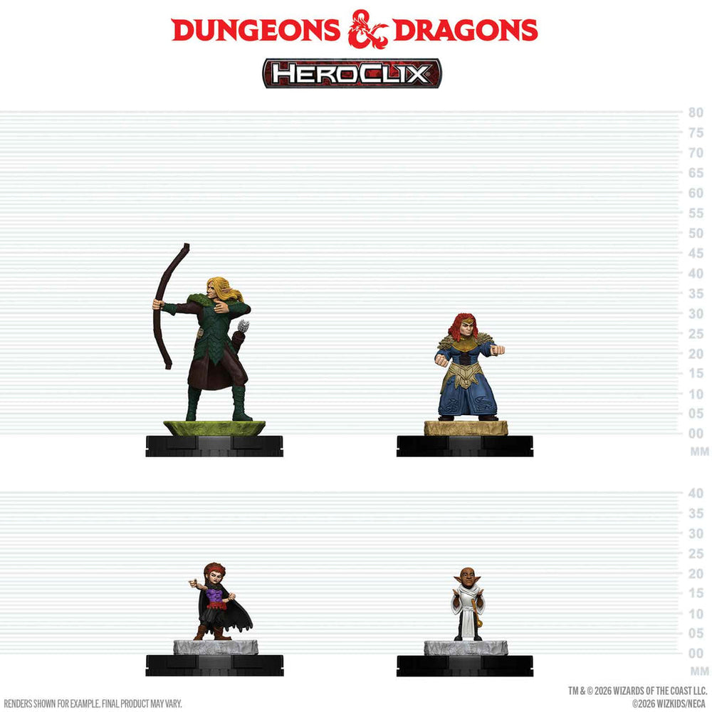 DnD Heroclix 400: Adventuring Party 1