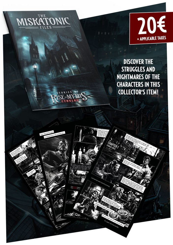 Rise of Myths - Cthulhu: Comic The Myskatonic Files
