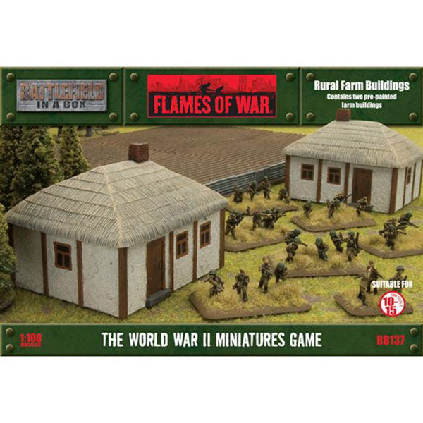 Terrain GF9 Battlefield in a Box: Eastern Rural Farm Buildings (x1) - Limited Edition