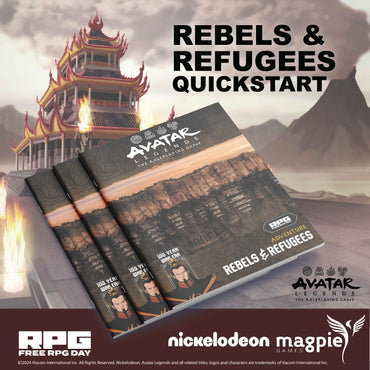 Free RPG Day Avatar Legends: Rebels & Refugees ticket - Sat, Jun 22