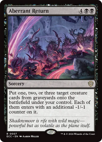 Aberrant Return [Lorwyn Eclipsed Commander]