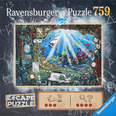 Puzzle Ravensburger  759 piece ESCAPE Submarine