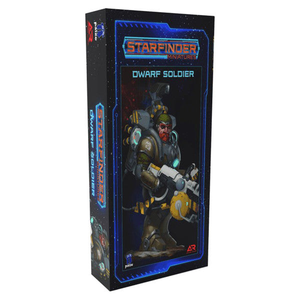 Mini Starfinder: Dwarf Soldier