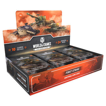 World of Tanks TCG: 01 First Strike Booster Display
