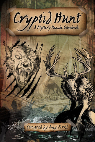 Mystery Puzzle Gamebook: Cryptid Hunt