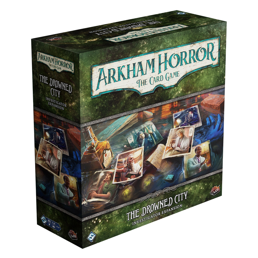 Arkham Horror LCG: 10 The Drowned City Investigator Expansion