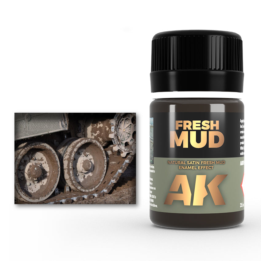 Paint AK: Weathering - Fresh Mud Effects