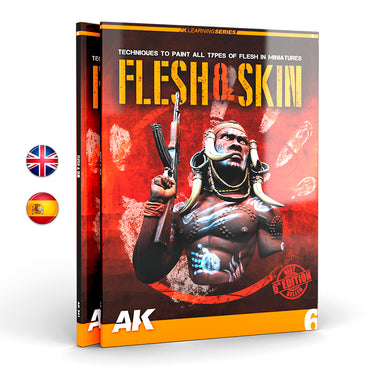 Paint AK Book: Learning Series 06 Flesh and Skin