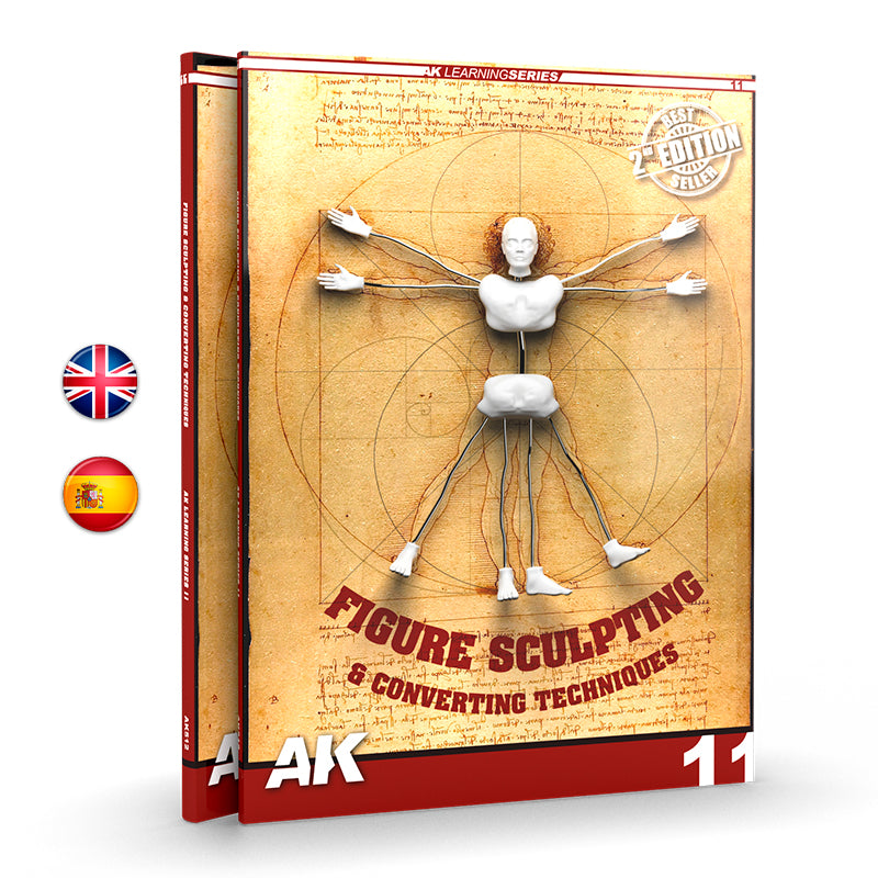 Paint AK Book: Learning Series 11 - Figure Sculpting and Converting Techniques