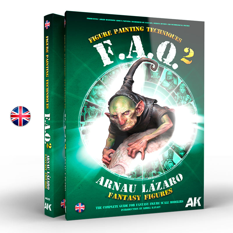 Paint AK Book: FAQ 2 Magazine - Fantasy Figures Painting Techniques