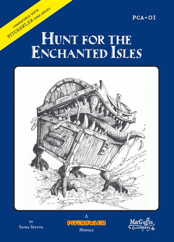 Pitcrawler: Adventure Zine - Hunt for the Enchanted Isles