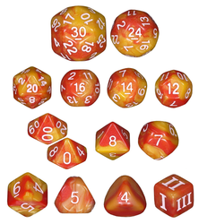 Dice Impact: Poly 14 set Spell