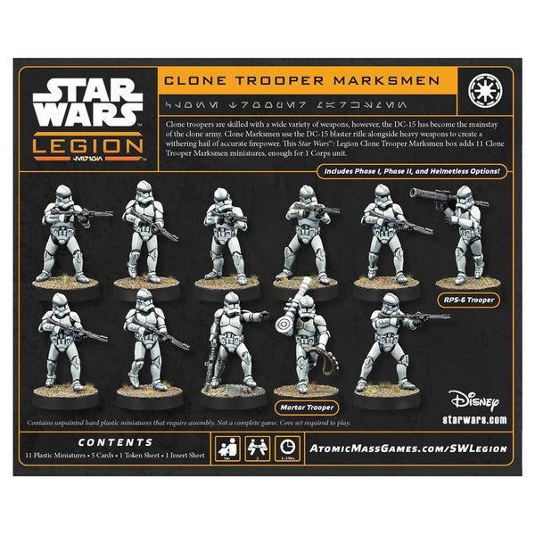 Star Wars Legion: Galactic Republic Clone Trooper Marksmen