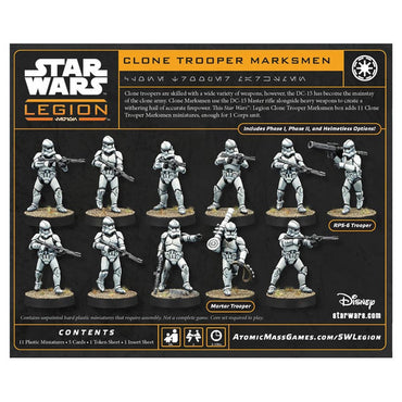 Star Wars Legion: Galactic Republic Clone Trooper Marksmen