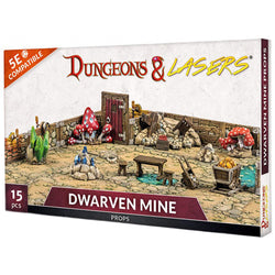 Dungeons & Lasers Fantasy Terrain: Dwarven Mine Props
