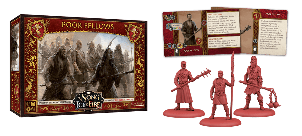 A Song of Ice & Fire Lannister: Poor Fellows