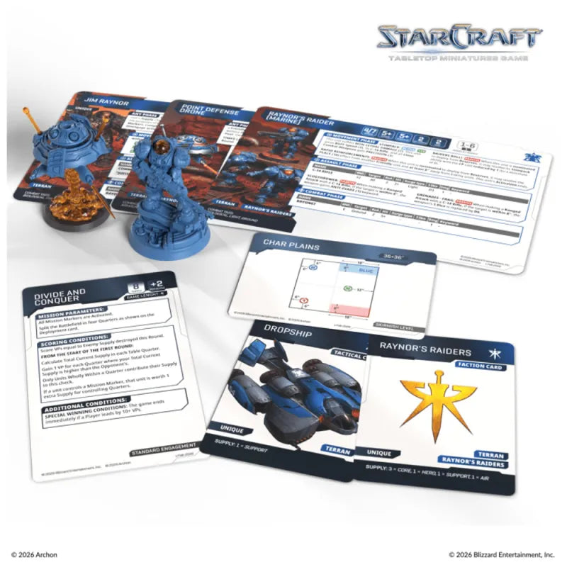 Starcraft: Terran - Jim Raynor & Point Defense Drone