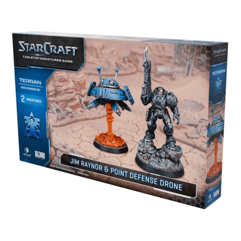 Starcraft: Terran - Jim Raynor & Point Defense Drone