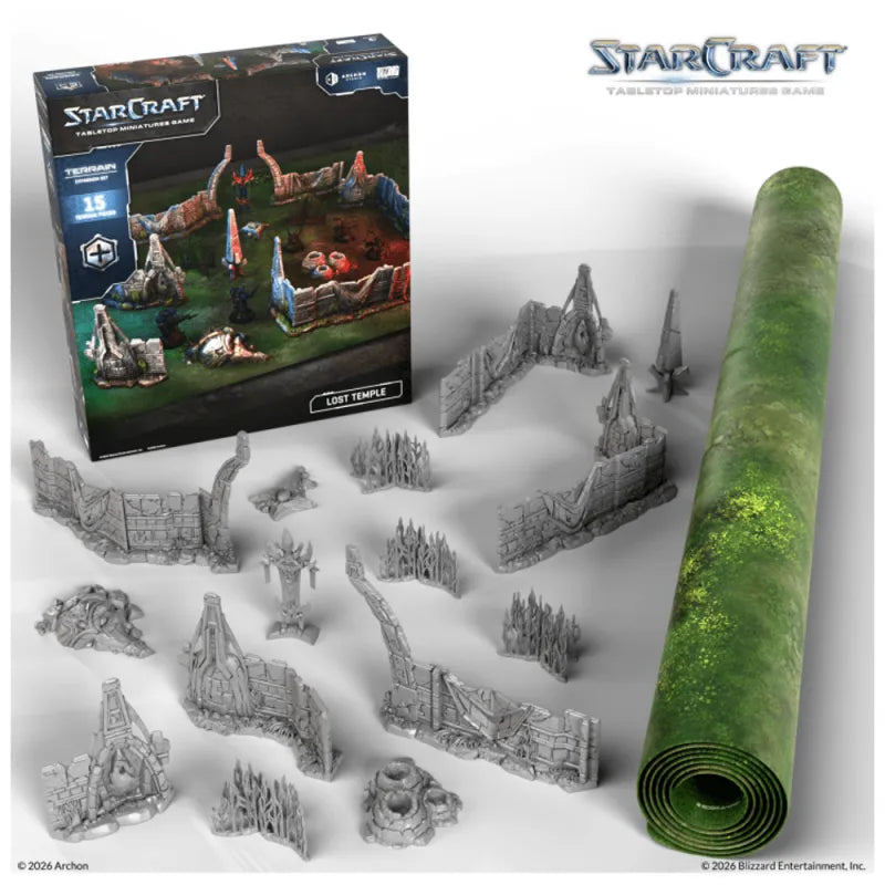 Starcraft: Terrain Set - Lost Temple