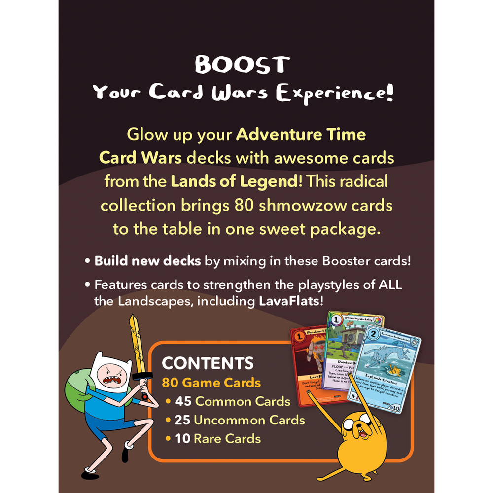 Adventure Time Card Wars: Lands Of Legend Booster Collection