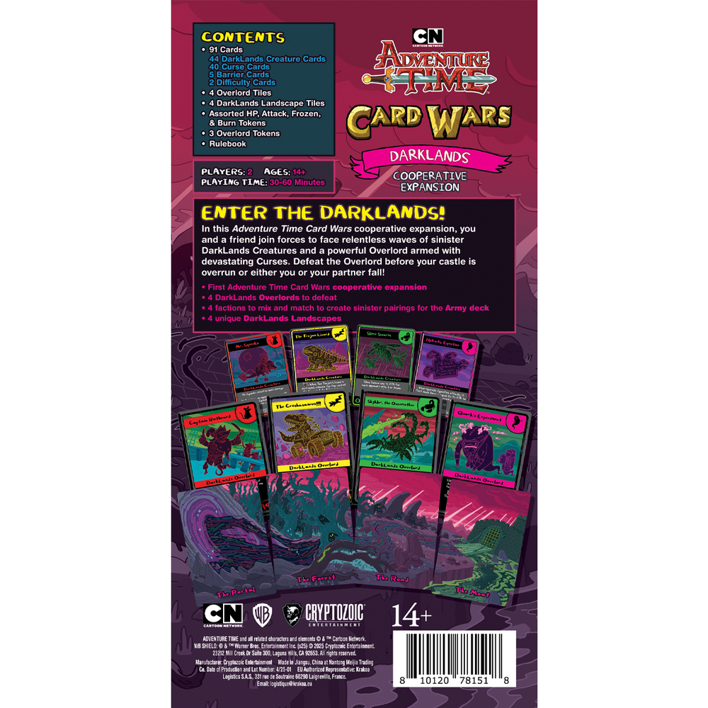 Adventure Time Card Wars: Darklands Cooperative Expansion