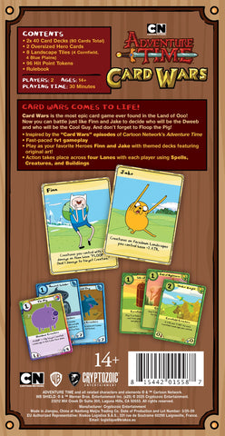 Adventure Time Card Wars: Finn vs Jake Collector`s Pack