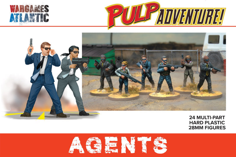 Mini Wargames Pulp Adventures: Agents