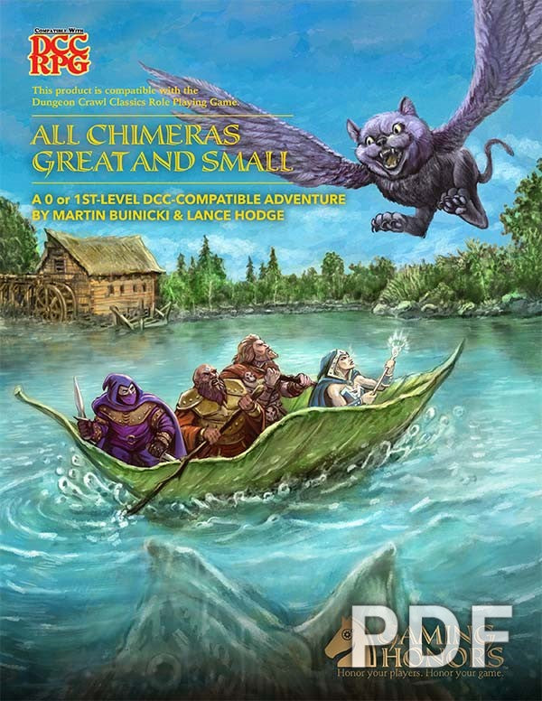 Dungeon Crawl Classics: Adv All Chimeras Great and Small
