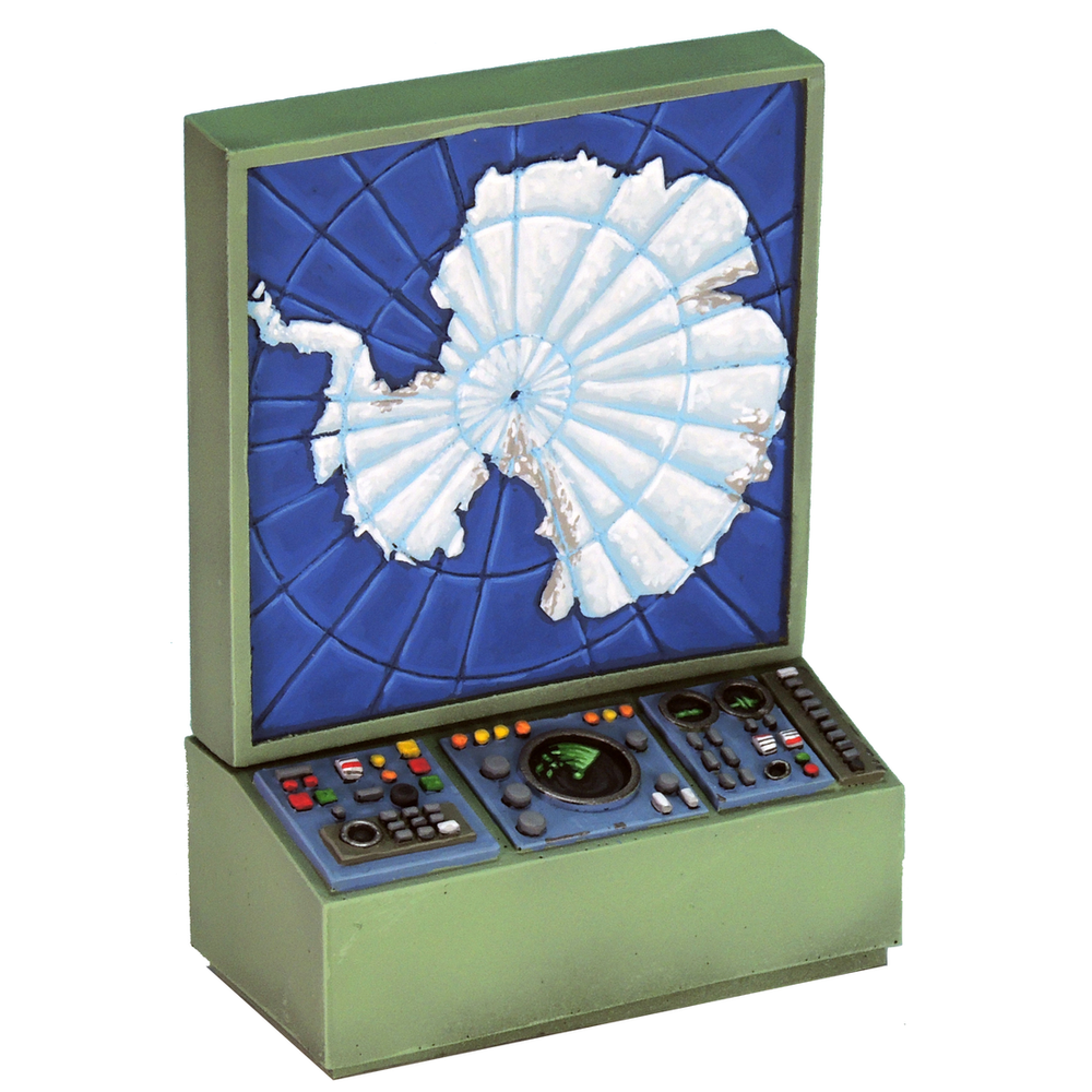 Mini Terrain Crooked: Antarctica Map Console
