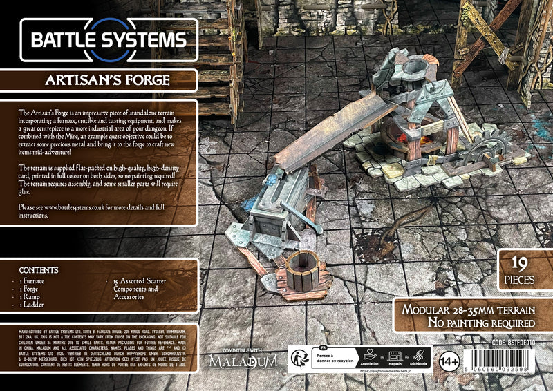 Terrain Battle Systems: Fantasy Dungeon Artisan's Forge